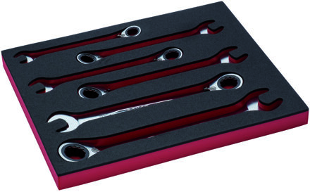 Bahco Foaminlay Fit&Go 2/3 met sleutels - 17-delig - FF1F3006