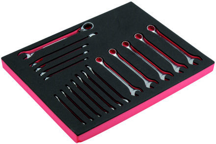 Bahco Foaminlay Fit&Go 2/3 met sleutels - 17-delig - FF1F3010