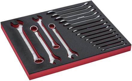 Bahco Foaminlay Fit&Go 2/3 met sleutels - 18-delig - FF1F3002