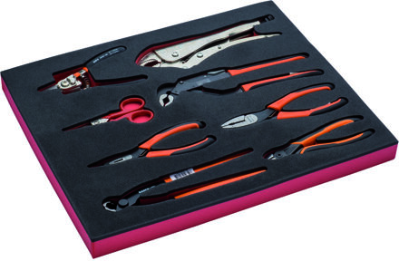 Bahco Foaminlay Fit&Go 2/3 met tangen - 8-delig - FF1F4002