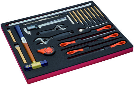 Bahco Foaminlay Fit&Go 3/3 met moersleutels | slaggereedschap en meetgereedschap - 24-delig - FF1A5008