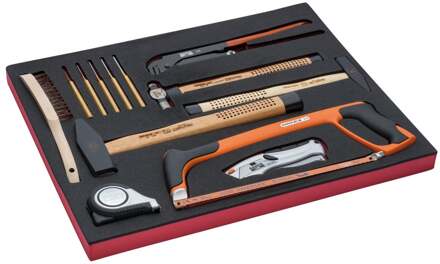 Bahco Foaminlay Fit&Go 3/3 met slaggereedschap - 13-delig - FF1A5012