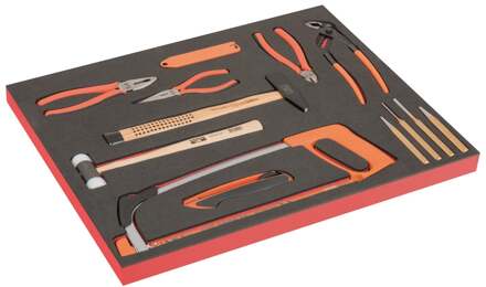 Bahco Foaminlay Fit&Go 3/3 met slaggereedschap | snijgereedschap en tangen - 13-delig - FF1A154