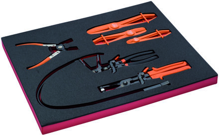 Bahco Foaminlay Fit&Go 3/3 met slangklemmen - 6-delig - FF1A5036