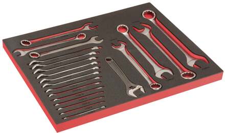 Bahco Foaminlay Fit&Go 3/3 met sleutel - met lasermarkering - 21-delig - FF1A220LM