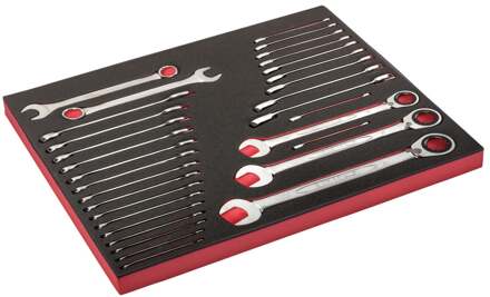 Bahco Foaminlay Fit&Go 3/3 met sleutels - 31-delig - FF1A48