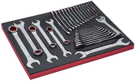 Bahco Foaminlay Fit&Go 3/3 met sleutels - 33-delig - FF1A19