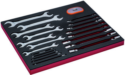 Bahco Foaminlay Fit&Go 3/3 met sleutels en bits - 51-delig - FF1A135