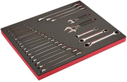 Bahco Foaminlay Fit&Go 3/3 met sleutels en moersleutels - 22-delig - FF1A112