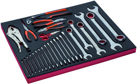 Bahco Foaminlay Fit&Go 3/3 met sleutels en tangen - 27-delig - FF1A26