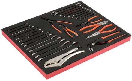 Bahco Foaminlay Fit&Go 3/3 met sleutels en tangen - 28-delig - FF1A121