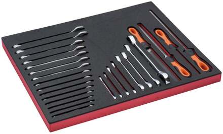 Bahco Foaminlay Fit&Go 3/3 met sleutels en vijlen - 27-delig - FF1A5006