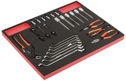 Bahco Foaminlay Fit&Go 3/3 met sleutels | tangen schroevendraaierdopsleutels - 29-delig - FF1A5029