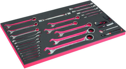 Bahco Foaminlay Fit&Go 40" met sleutels | 26-delig - FF1B04LM