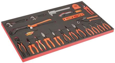 Bahco Foaminlay Fit&Go 40" met tangen | sleutels en meetgereedschap - 32-delig - FF1B05LM