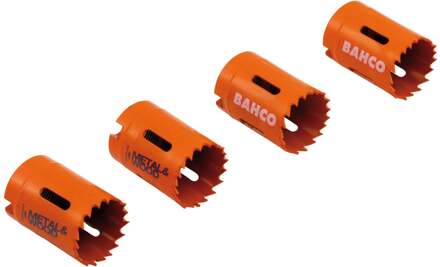 Bahco Gatzaag | Sandflex® bimetaal | voor metaal | houtsoorten en kunststof | 19 mm - 4 - delig - 3830-19-4P