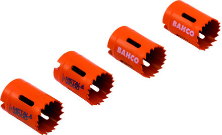 Bahco Gatzaag | Sandflex® bimetaal | voor metaal | houtsoorten en kunststof | 25 mm - 4 - delig - 3830-25-4P