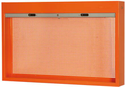 Bahco Gereedschapskast met rolluik | rood | 900 mm x 170 mm x 1500 mm - 1495CS15RED
