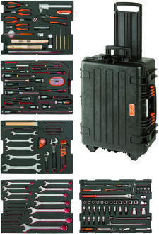 Bahco Gereedschapskoffer voor windturbines - 167-delig - 4750RCHDW02FF2