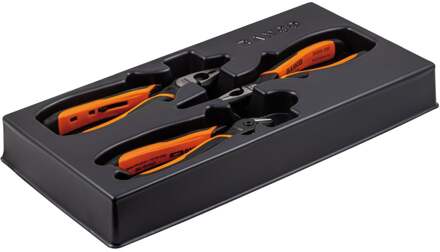 Bahco Gereedschapsset ERGO™ | combinatietang | zijsnijtang | punttang - 3-delig - 9897G/3