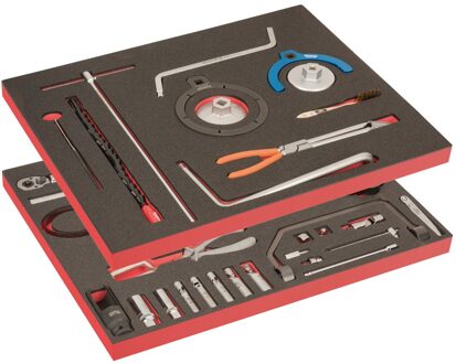 Bahco Gereedschapsset voor automotive | inclusief 2 gevulde foams - 34-delig - FF1ASET-AUTO-M3