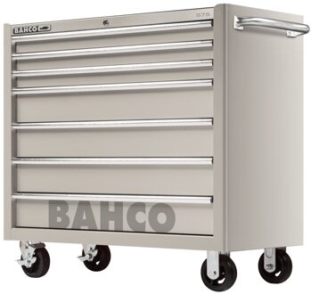 Bahco Gereedschapswagen 'classic' C75 40" | roestvaststaal | 7 lades | 995 mm x 501 mm x 1100 mm - 1475KXL7SS