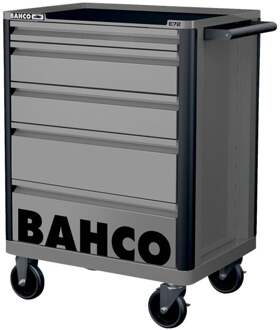 Bahco Gereedschapswagen E72 26" met 5 lades grijs | 693 mm x 510 mm x 955 mm - 1472K5GREY