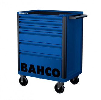 Bahco Gereedschapswagen E72 26" met 6 lades blauw | 693 mm x 510 mm x 955 mm - 1472K6BLUE