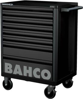 Bahco Gereedschapswagen E72 26" met 8 lades zwart | 693 mm x 510 mm x 955 mm - 1472K8BLACK