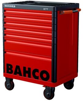 Bahco Gereedschapswagen 'Premium' E77 26" met 7 lades rood | 693 mm x 510 mm x 965 mm - 1477K7RED