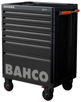 Bahco Gereedschapswagen 'Premium' E77 26" met 7 lades zwart | 693 mm x 510 mm x 965 mm - 1477K7BLACK