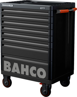 Bahco Gereedschapswagen 'Premium' E77 26" met 8 lades zwart | 693 mm x 510 mm x 965 mm - 1477K8BLACK