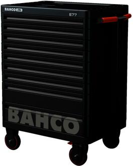 Bahco Gereedschapswagen 'Premium' E77 26" met 9 lades zwart | 693 mm x 510 mm x 965 mm - 1477K9BLACK