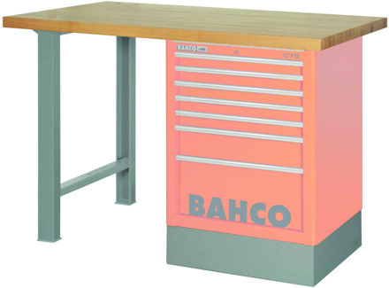 Bahco Houten top kit ombouw voor werkbank 1475K 1800 mm x 750 mm x 1030 mm - 1495KWB18TW