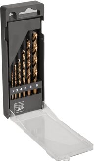 Bahco HSS-E borenset | kobalt | voor metaal - 6-delig - 4511-SET-6