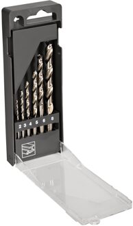 Bahco HSS-G borenset | voor metaal - 6-delig - 4513-SET-6