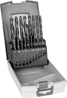 Bahco HSS-R Borenset voor metaal | 4515-SET-19 - 19-delig