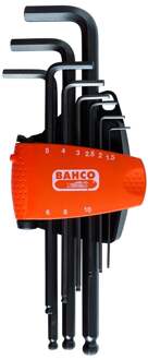 Bahco inbussleutelset kogelkop 6-kant 6-dlg | BE-9676