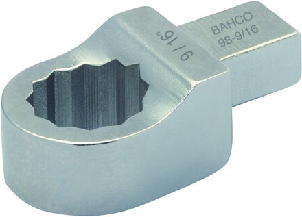 Bahco Insteekringsleutel | rechthoekige aansluiting 9x12 mm | 3/4" - 98-3/4