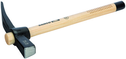Bahco Metselaarshamer | spaans model | hickoryhouten handgreep | 700 g - 486-700