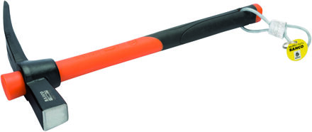 Bahco Metselaarshamer | spaans model | met metalen draadlus | fiberglas handgreep | 700 g - TAH486F-700
