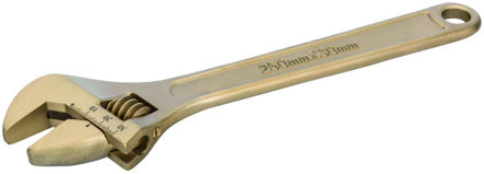 Bahco Moersleutel | verstelbaar | met centrale moer | vonkvrij | aluminium brons | 12" | 300 mm | 36 mm - NS001-300