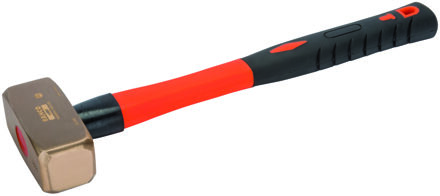 Bahco Moker | fiberglas handgreep | vonkvrij | aluminium brons | 1 kg - NSB500-1000-FB