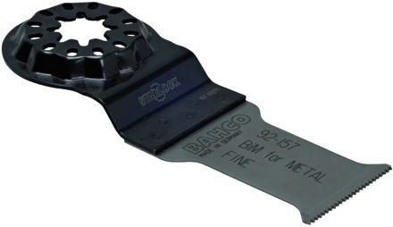 Bahco Multitool-zaagblad | Bimetaal | standaardvorm | voor fijn zagen in metaal | 30 mm x 50 mm x 97 mm - 92-157-1P