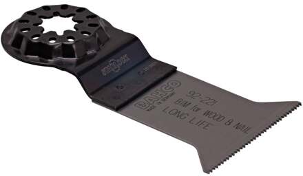 Bahco Multitool-zaagblad | Bimetaal | standaardvorm | voor hout met spijkers | 65 mm x 50 mm x 97 mm - 92-228-1P