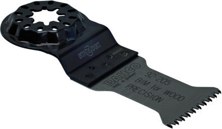Bahco Multitool-zaagblad | Bimetaal | standaardvorm | voor precisie zagen in hout | 65 mm x 50 mm x 97 mm - 92-229-1P