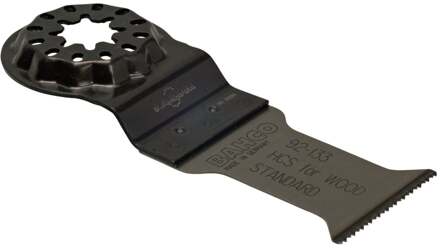 Bahco Multitool-zaagblad | HCS | standaardvorm | voor hout | 35 mm x 50 mm x 97 mm - 25-delig - 92-133-25