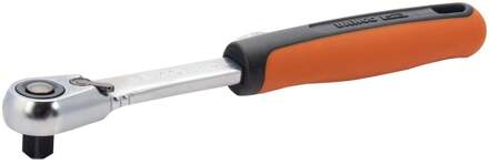 Bahco Omschakelbare ratel 1/4" met slanke kop | 72 tanden en actiehoek van 6° | 120 mm - S61SL