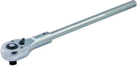 Bahco Omschakelbare ratel 3/4" met ronde kop | 24 tanden en actiehoek van 15° | 525 mm - 8955N