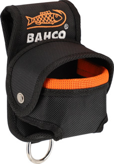 Bahco Opbergtas | met 1 veiligheidsring voor bevestiging van veiligheidskoord | voor rolbandmaat | - Geschikt voor het werken op hoogte